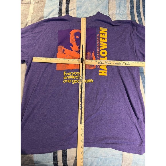 Halloween Men's 2XL Michael Myers Graphic T-Shirt John Carpenter Horror Film - Picture 3 of 7